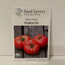 Oma's Pink Tomato, 1943 Heirloom, organic